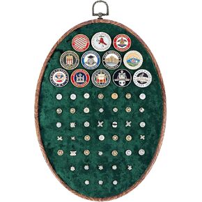 Winmany Oval Pin Display for Wall, Velvet Enamel Pin Board Frame, Cute Brooch & Stud Earring Holder, Decorative Room Decor for Pin Collectors, Bedrooms & Dorms in Saudi Arabia