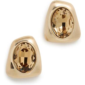 By Adina Eden Women's Smoky Gemstone Stud Earrings in Saudi Arabia