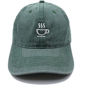 Embroidered Coffee Baseball Caps for Men Women. in Saudi Arabia