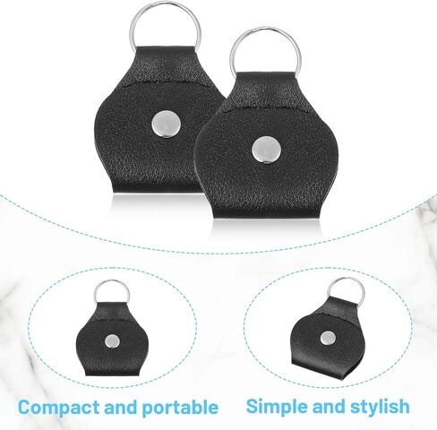 styquenzer 2pcs حامل ربع سلسلة المفاتيح، سلسلة المفاتيح المفاجئة حالة مفتوحة، حامل حلقة الصالة الرياضية المحمولة مثالية للعملات تحصيلها، قلادة الزفاف، علاقات طويلة المسافة هدايا الصداقة تذكار in Kuwait