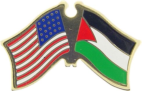 Palestine Flag Patch and Pin in Kuwait
