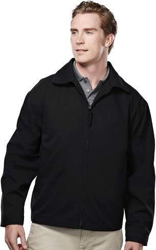 AFC Men’s Twill Jacket Polyester Water Resistant Coat Big & Tall Sizes 3 Colors in Saudi Arabia