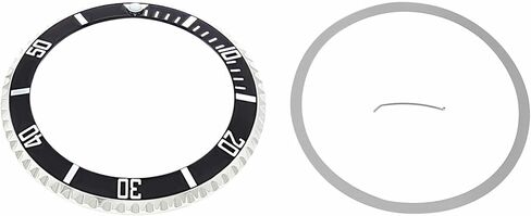 Ewatchparts BEZEL & INSERT ROTATING KIT COMPATIBLE WITH ROLEX NO DATE SUBMARINER 14060, 14060M BLACK in Kuwait