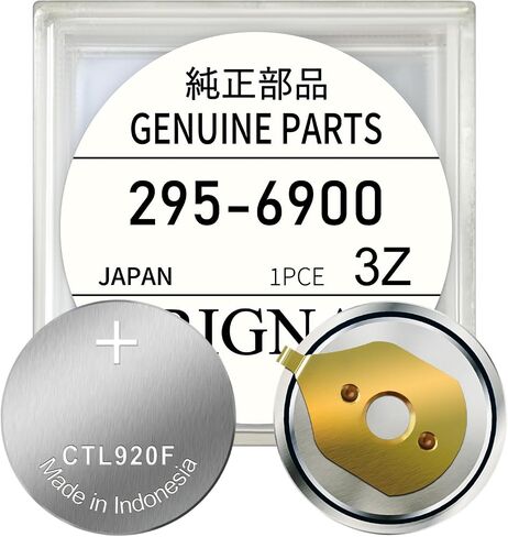 Replacement 295-6900 Capacitor for Citizen Eco-Drive Watches – CTL920F Sealed Rechargeable Battery, Fits E210/E260/E270/E310/E600/E610/E690/G900/H610/U706 in Saudi Arabia