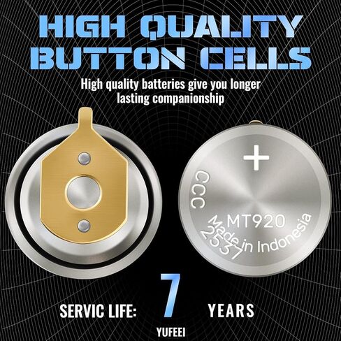 295-5600 Watch Battery Compatible with Citizen Eco-Drive 295-5600/MT920 Fits ​C650, E810, E811, 7821, B620 Sealed Capacitor Rechargeable Battery (295-5600 Battery) in Kuwait