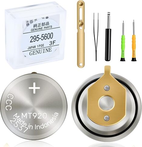 295-5600 Watch Battery Compatible with Citizen Eco-Drive 295-5600/MT920 Fits ​C650, E810, E811, 7821, B620 Sealed Capacitor Rechargeable Battery (295-5600 Battery) in Kuwait