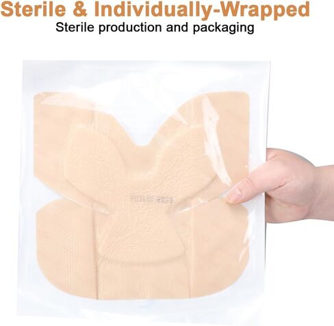 Heel Bordered Silicone Foam Dressing 8"x8" Waterproof Absorbent Wounds Bandages Heel Protector Pad for Cracked Heels/Ankle/Elbow Bedsore Ulcer Pack of 2 in Saudi Arabia