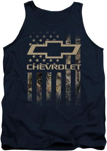 Chevrolet Camo Flag Unisex Adult Tank Top for Men and Women in Kuwait