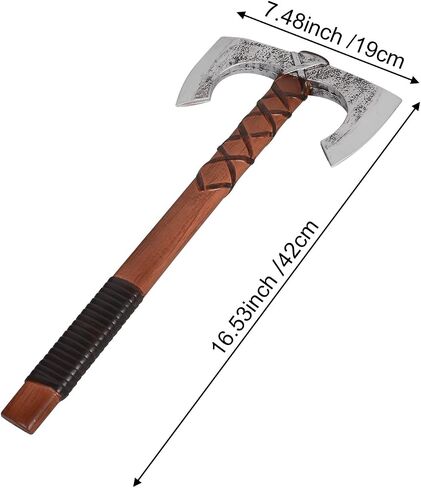 PARTYGEARS Safety Toys PU Foam Double Battle Axe for Kids,Specially Designed for Children with Funy Safety Weapons and Knight Toys in Saudi Arabia