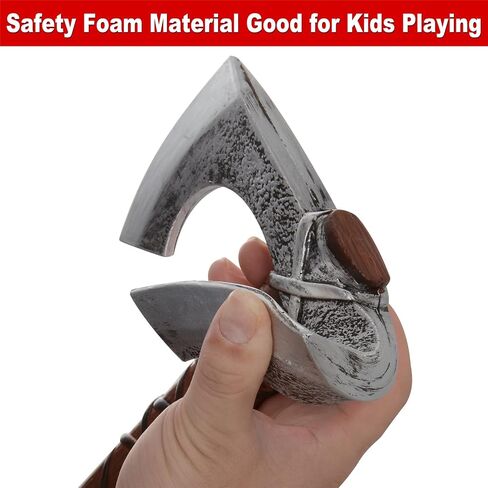 PARTYGEARS Safety Toys PU Foam Double Battle Axe for Kids,Specially Designed for Children with Funy Safety Weapons and Knight Toys in Saudi Arabia