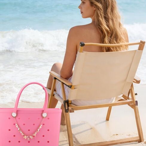 Beach Bag Charm Chain, Fashion Beach Pearl Starfish Conch Handbag Chain Funny Ocean Bag Charm for Crossbody & Handbag Decorative Accessory in Kuwait