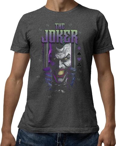 Batman Dark Knight The Joker Arkham Asylum Behind Bars Casual Unisex Adult Men’s and Women’s Short Sleeve T-Shirt in Kuwait
