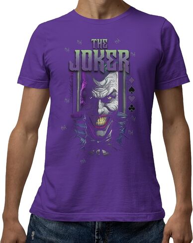Batman Dark Knight The Joker Arkham Asylum Behind Bars Casual Unisex Adult Men’s and Women’s Short Sleeve T-Shirt in Kuwait