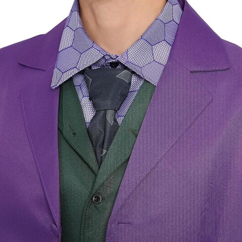 Seven piece men's purple windbreaker set Halloween Adult Costume for Party Cosplay in Saudi Arabia