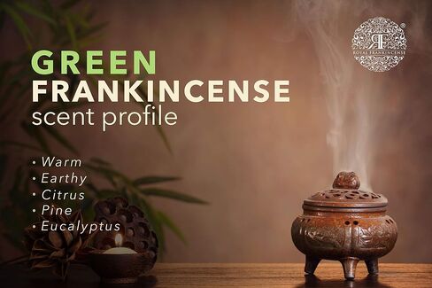 Royal Frankincense Bulk Certified Organic Green Hojari/Hojary Frankincense Resin from Oman (Boswellia Sacra) (2 kg/Kilogram) in Saudi Arabia