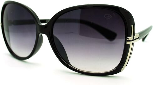 JuicyOrange Cross Design Sunglasses Womens Butterfly Frame Designer Shades in Saudi Arabia