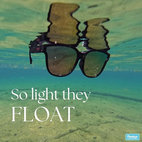 Blantons Floating Oversized Cat Eye Sunglasses | Rubberized Polarized Sunglasses for Women | Pool Beach Boating in Saudi Arabia