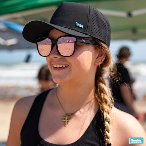 Blantons Floating Oversized Cat Eye Sunglasses | Rubberized Polarized Sunglasses for Women | Pool Beach Boating in Saudi Arabia