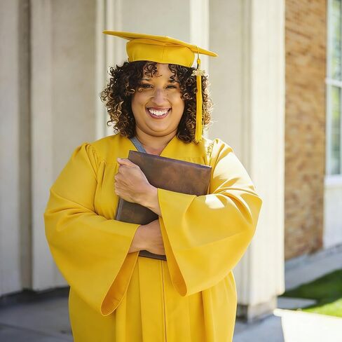 Unisex Adult Matte Graduation Cap with Tassel Adjustable Graduation Hat for High School College and Bachelor in Saudi Arabia