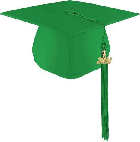 Unisex Adult Matte Graduation Cap with Tassel Adjustable Graduation Hat for High School College and Bachelor in Saudi Arabia