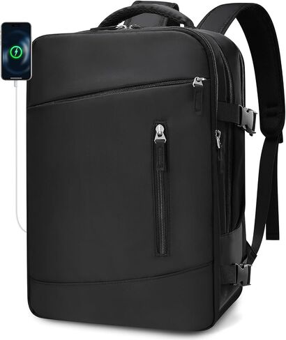 40x30x15cm Personal Item Bag Underseat Travel Backpack 17x13x9 Inches Underseat Personal Item Bag Carry on Luggage with Shoe Compartment Flight Approved for College Weekender Men Women Black in Saudi Arabia
