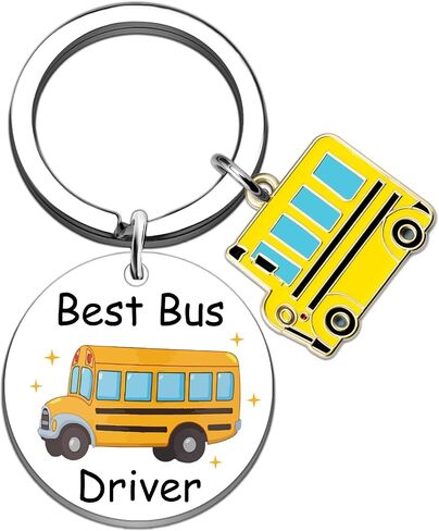 Bus Driver Essentials Buses Drivers Appreciation Gifts Best Bus Driver Gifts Keychain Thank You School Bus Drivers Gift for Men Buses Aide Birthday Thanksgiving Christmas Retirement Gift Ideas Keyring in Saudi Arabia