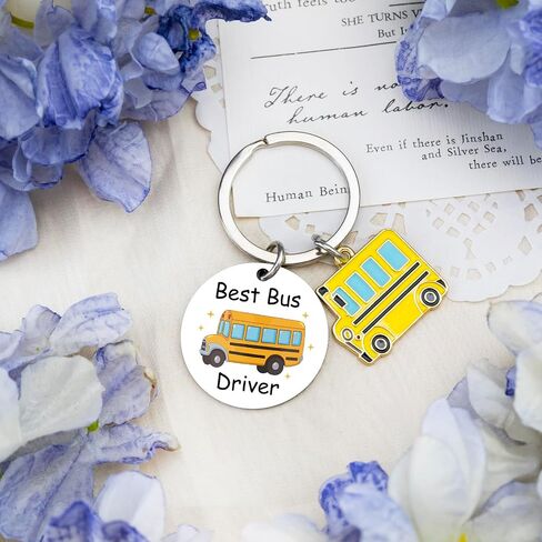 Bus Driver Essentials Buses Drivers Appreciation Gifts Best Bus Driver Gifts Keychain Thank You School Bus Drivers Gift for Men Buses Aide Birthday Thanksgiving Christmas Retirement Gift Ideas Keyring in Saudi Arabia