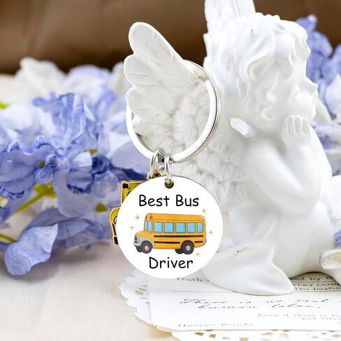 Bus Driver Essentials Buses Drivers Appreciation Gifts Best Bus Driver Gifts Keychain Thank You School Bus Drivers Gift for Men Buses Aide Birthday Thanksgiving Christmas Retirement Gift Ideas Keyring in Saudi Arabia