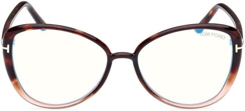 Tom Ford FT5907-B BLUE BLOCK Havana 55/15/140 women Eyewear Frame in Kuwait