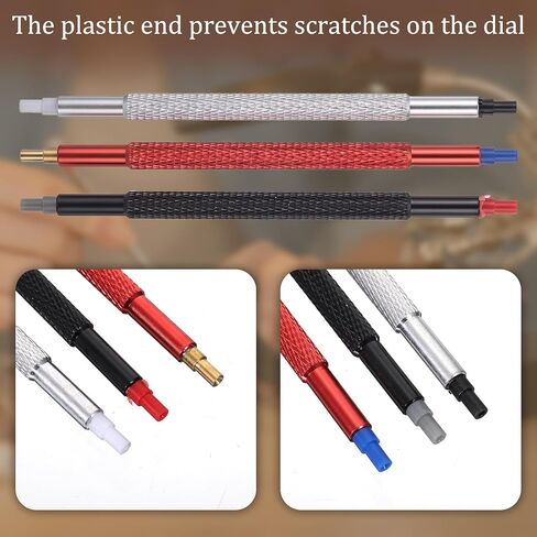 7 Pcs Stainless Steel Watch Hand Removal Setting Tool Kit | Professional Wristwatch Repair Kit with Pressers Levers for Watchmakers and DIY Hobbyists at Home or on The Go in Saudi Arabia