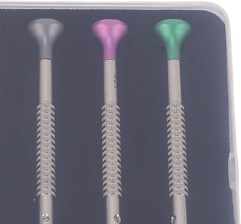 Precision Jewelers Screwdriver Set, 6Pcs Micro Watch Screwdriver Set for Watch, Jewelry, Eyeglass, Electronics Repair in Kuwait