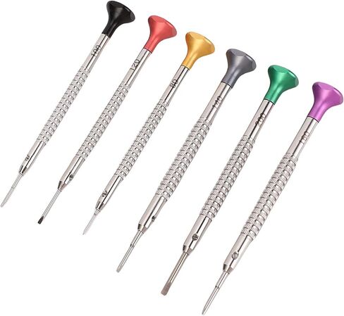 Precision Jewelers Screwdriver Set, 6Pcs Micro Watch Screwdriver Set for Watch, Jewelry, Eyeglass, Electronics Repair in Kuwait