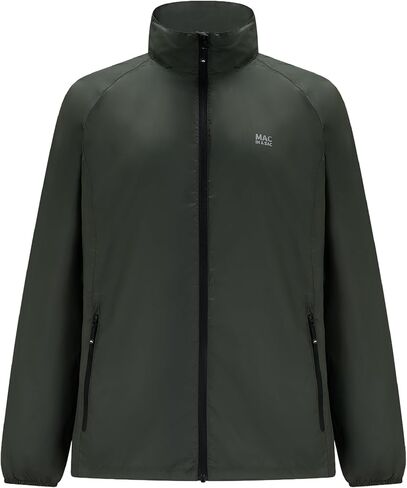 Mac in a Sac StormMac Men's Waterproof Packable Rain Jacket – Windproof Hooded Coat with Reflective Details in Saudi Arabia