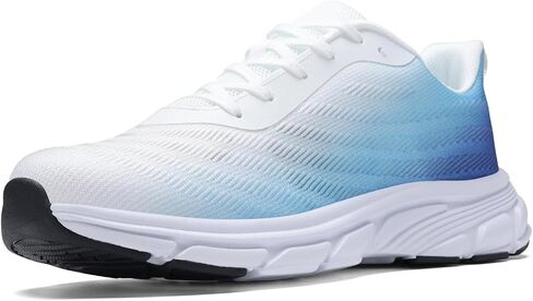 Mens Running Shoes Men Casual Breathable Non Slip Walking Shoes Comfortable Mesh Tennis Sneakers for Gym Workout Training in Saudi Arabia