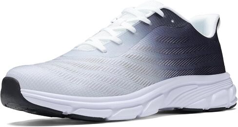 Mens Running Shoes Men Casual Breathable Non Slip Walking Shoes Comfortable Mesh Tennis Sneakers for Gym Workout Training in Kuwait