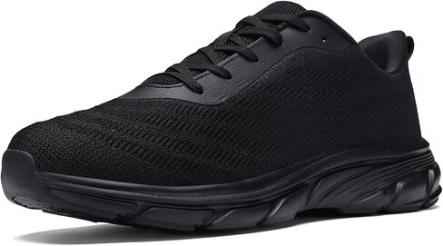 Mens Running Shoes Men Casual Breathable Non Slip Walking Shoes Comfortable Mesh Tennis Sneakers for Gym Workout Training in Kuwait