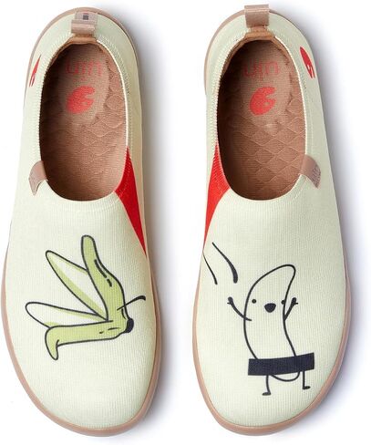 UIN Men's Loafers Painted Travel Shoes Slip On Walking Shoes Casual Lightweight Comfort Fashion Sneaker Toledo Ⅰ Art in Kuwait