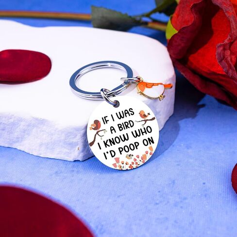 Bird Gifts For Women Funny Gifts For Bird Lovers Birding Keychain Animal Lovers Birds Watching Gift For Woman Birds Stuff Accessories For Best Friends Birders Birthday Christmas Gift For Bird Nerd in Saudi Arabia
