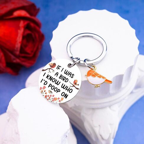 Bird Gifts For Women Funny Gifts For Bird Lovers Birding Keychain Animal Lovers Birds Watching Gift For Woman Birds Stuff Accessories For Best Friends Birders Birthday Christmas Gift For Bird Nerd in Saudi Arabia