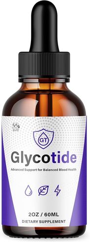Glycotide Drops, Official Glycotide Blood Support Drops with All Natural Ingredients, Advanced Formula Glicotide Blood Health & Overall Wellness Supplement with Maximum Strength Vitamins (30 Servings) in Saudi Arabia