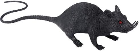 Halloween Rat Decor - Realistic Mouse Figure for Haunted House Props, Spooky Party Supplies and Gothic Tabletop Displays (Lifelike Rodent Statues) in Saudi Arabia