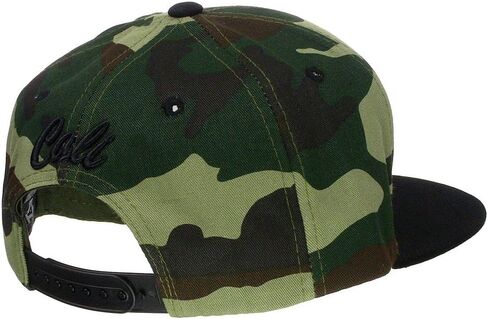Top Level Cali High Definition Embroidery Snapback Baseball Cap Hat Camo/Black in Saudi Arabia