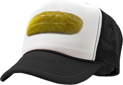 The Goozler Pickle - حامل امتياز كارفينال عادل - قبعة قبعة سائق الشاحنة للبالغين، أسود in Kuwait