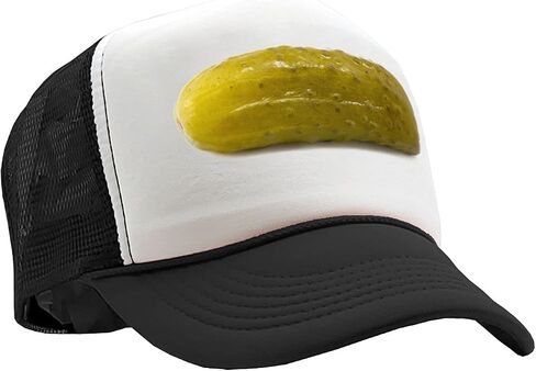 The Goozler Pickle - حامل امتياز كارفينال عادل - قبعة قبعة سائق الشاحنة للبالغين، أسود in Kuwait