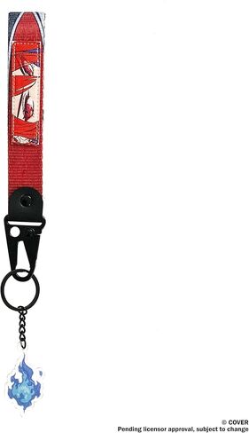 Hololive Justice - Elizabeth Rose Bloodflame Keystrap and Keychain Bundle - Otaku in Saudi Arabia