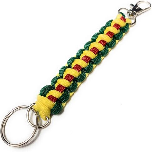 Vietnam Service Ribbon Paracord Key Fob | Key Chain, Zipper Pull in Saudi Arabia