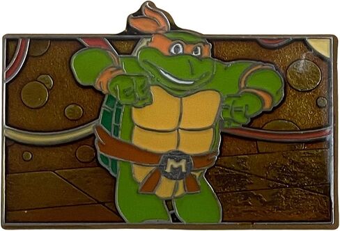 Michelangelo is a Party Dude: Collectible Enamel Pin in Kuwait