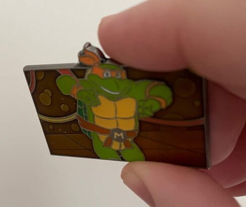 Michelangelo is a Party Dude: Collectible Enamel Pin in Kuwait