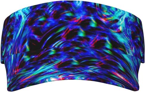 Glow in Dark Splatter Neon Hat for Men Women Adjustable Sport Sun Visors Dad Trucker Hats Baseball Cap in Saudi Arabia