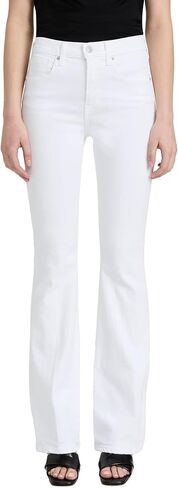Veronica Beard Jean Women's Beverly Skinny Flare Jeans, White, 25 in Saudi Arabia